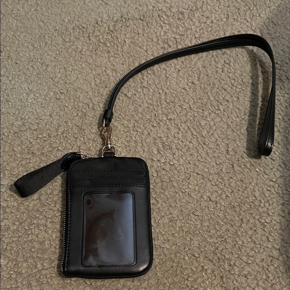 Kate Spade Black Phone Case Wristlet